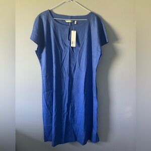 NWT Soft Surroundings Muu Muu dress. Size Large. Blue